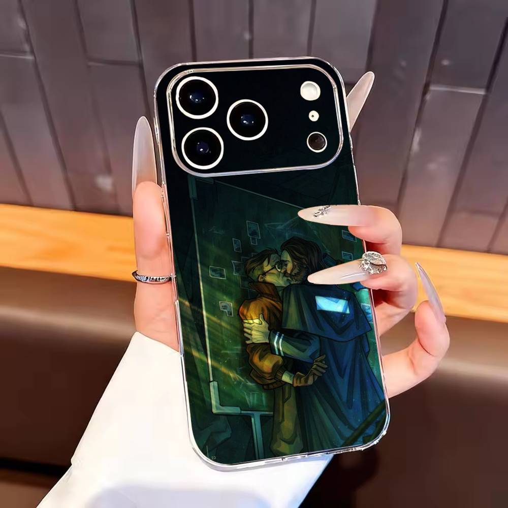 

Game D-Disco E-Elysium Phone Case For iPhone17,16,15,14,13,12,11 Plus,Pro Max Soft Transparent Cover iPhone11PROMAX