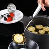 Soup Spoon Colander Thickened 304 Stainless Steel Cooking Funnel Tableware Kitchen Can Hang Soup Oil Separation