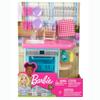 Barbie Indoor Furniture Set with Kitchen Dishwasher