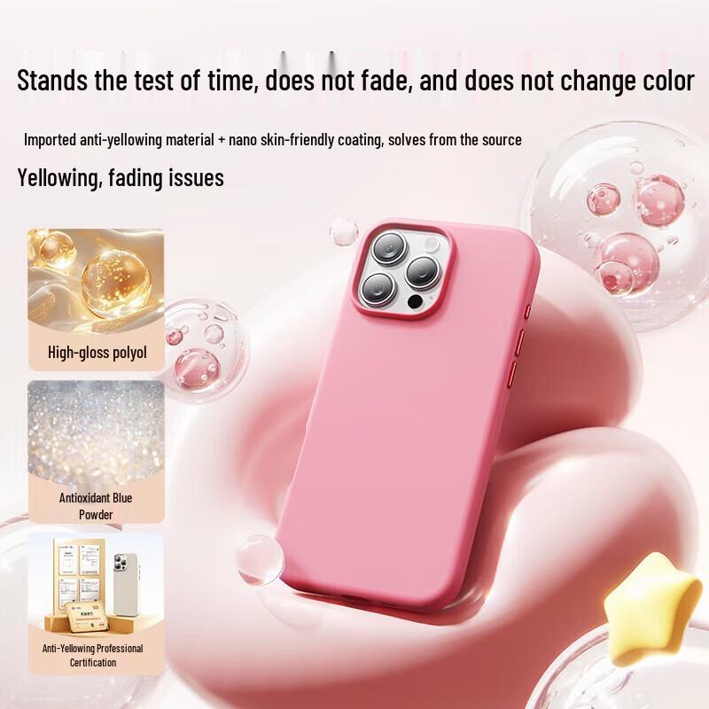Baseus MagSafe Liquid Silicone Shockproof Case for iPhone 16 Pro Max