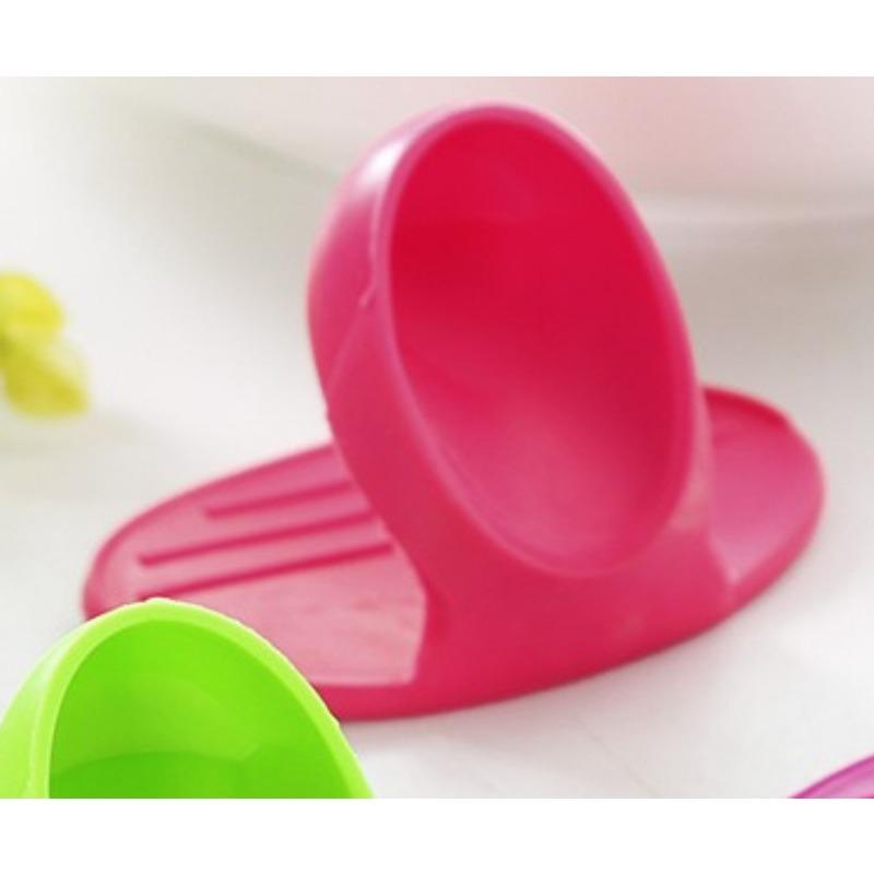 Microwave Heat Insulation Clamp Kitchen Silicone Heat Insulation Gloves Silicone Mini Anti-scalding Bowl Clamp Bowl Holder Tray Clamp