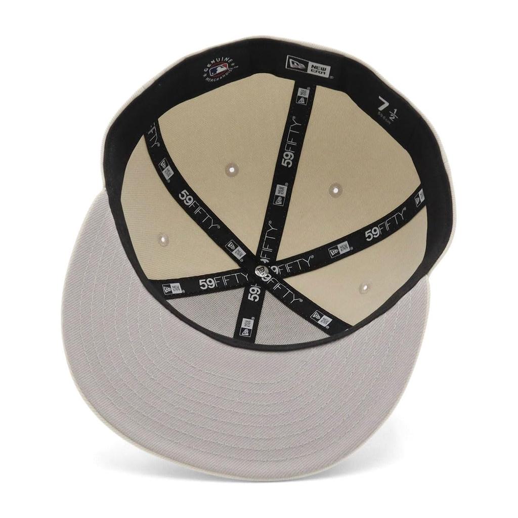 New Era 59FIFTY Los Angeles Dodgers ONSPOTZ LA 7 59Fifty Up Side MLB Los Angeles Dodgers Cap, Exclusive, Stone, 1/2" Down,