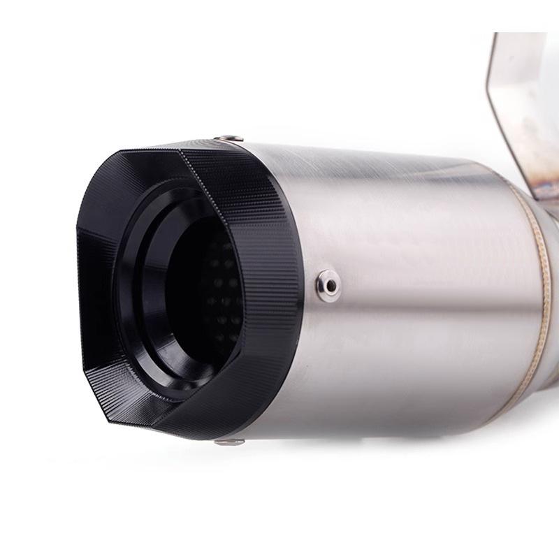 Stainless Steel Exhaust System for 2015-2016 S1000RR Locomotives - Integrated Mid and Tail Sections