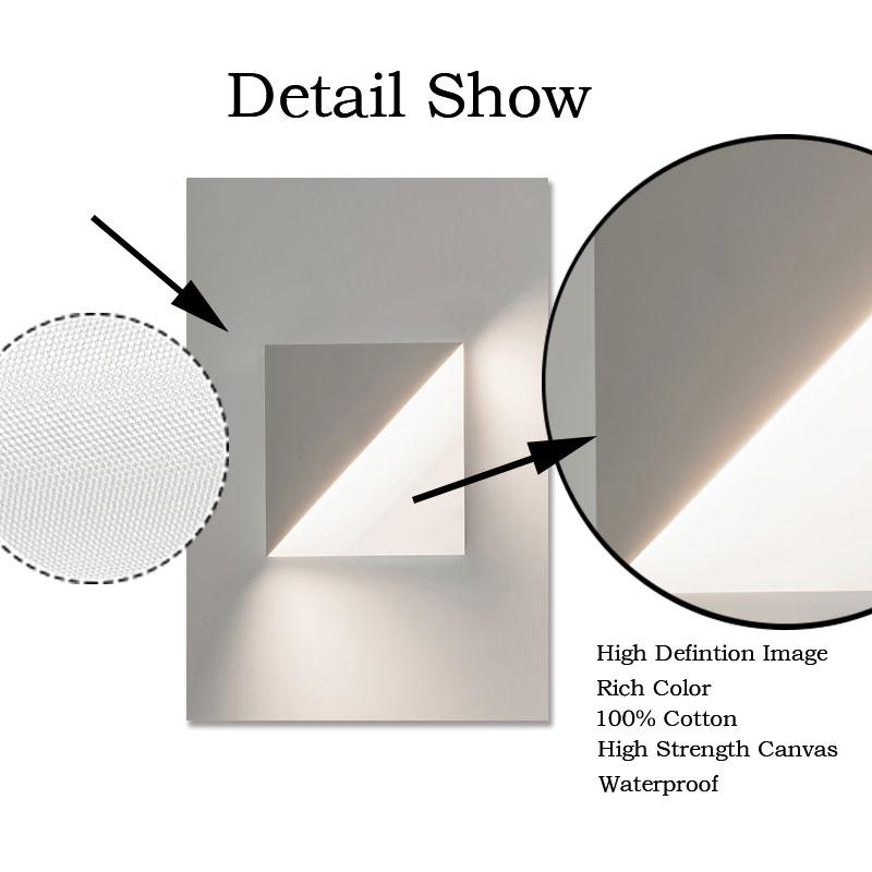 Abstraktes Leinwandgemälde, quadratisch, rund, Wandkunst, Poster und Druck, Wandbild für Wohnzimmer, Schlafzimmer, Dekor, skandinavische Poster