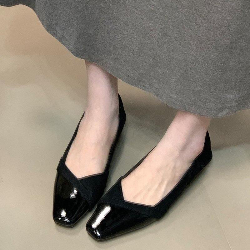 

Мода Новый Стиль Роскошная Женская Мода Леопардовый Принт Балетки Женские Шлепанцы Повседневные Мягкие Женские Слипоны Балетки Женские Туфли с Мелким Вырезом 40 чёрный