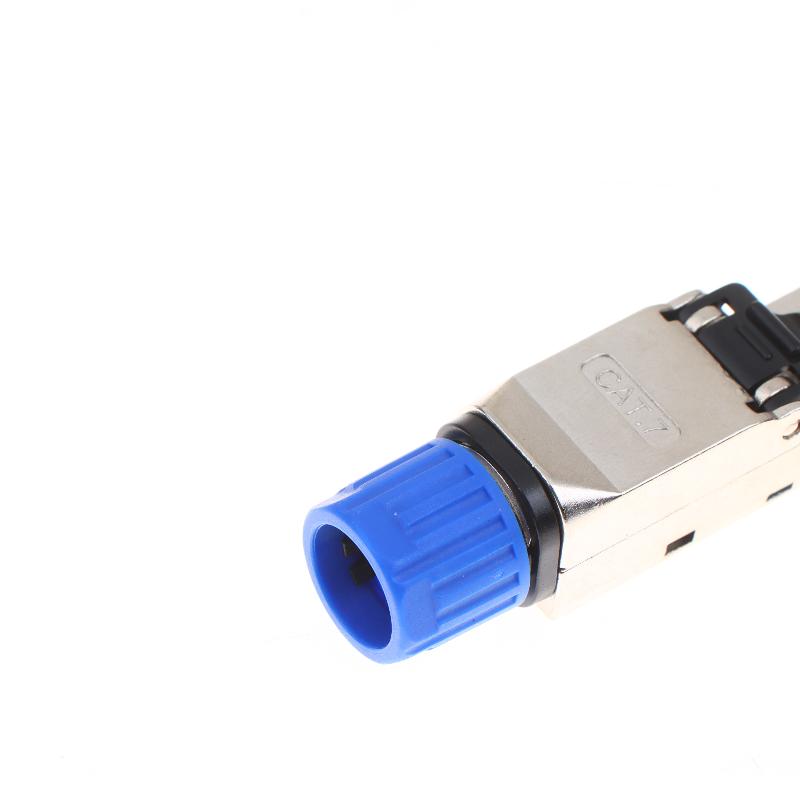Toolless Connector Design Shielded Ethernet Plug for Easiest 22~26AWG Network Setup