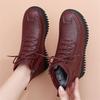 Shoes Winter Warm Velvet Cotton Shoes Flat Non-slip Cotton Shoes Short Boots Winter