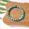 Bohemian Lake Blue Emperor Turquoise Men'S And Women'S Blue Bracelet Stone Bead Bracelet