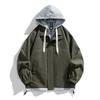 Men's Spring/Autumn Hooded Casual Jacket for Outdoor Activities
