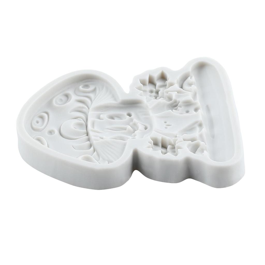 Mushroom Silicone Molds Mushroom Elf Fondant Mold Cake Decorating Tools Cupcake Topper Candy Chocolate Gumpaste Mold