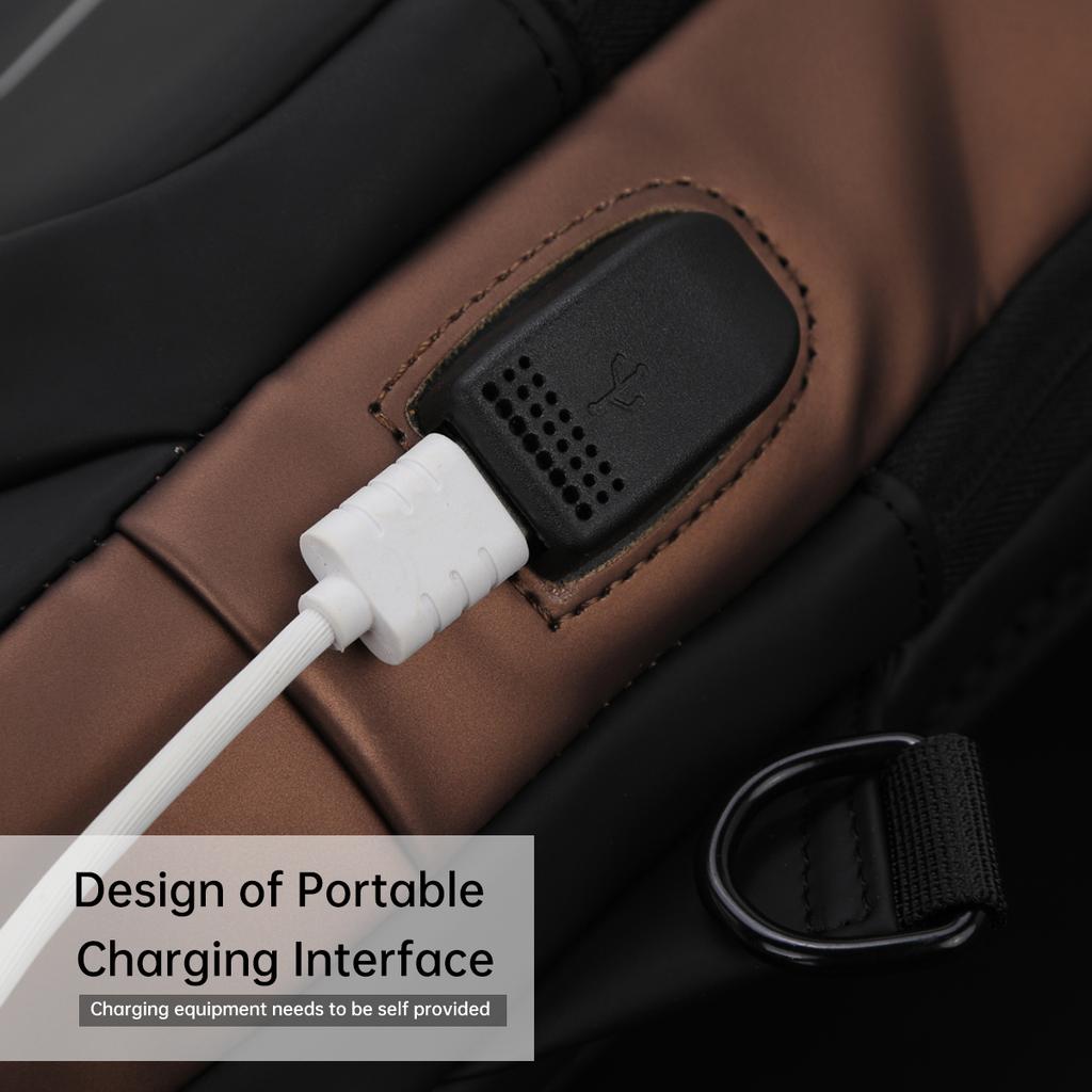 Password Lock Anti-Theft Men's Bag Men's Chest Bag Casual Sports Small Backpack Shoulder Crossbody Bag Motorcycle Bag