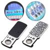 30X 60X 90X Jewelers Eye Loupe Small Portable Magnifier with Led & UV Light for Diamonds Gems Coins Stamp