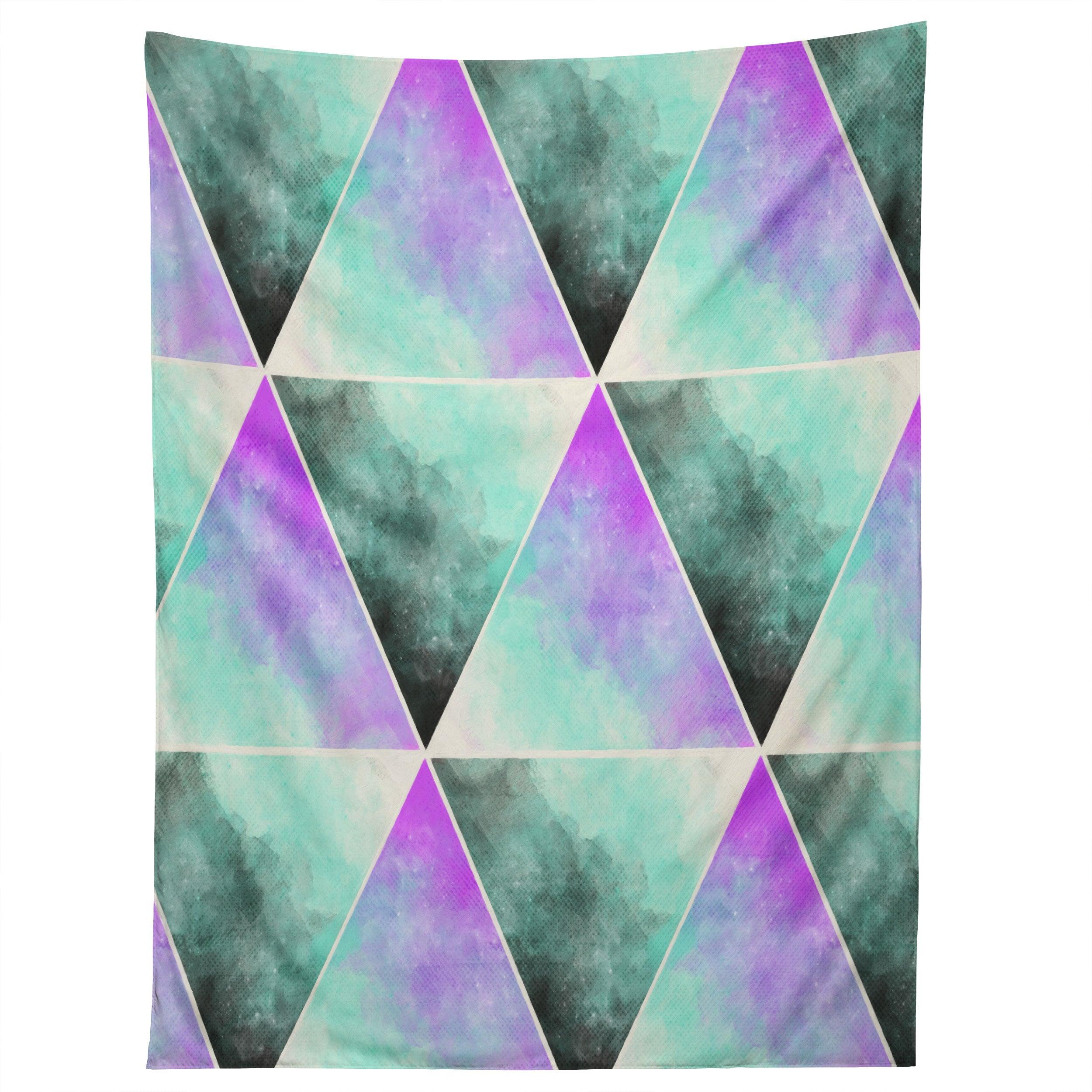 PAINTED TRIANGLES tapestry 75x100