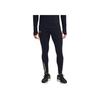 Under Armour Letter Print Striped Elastic Waist Mid Rise Sports Pants Men bottoms Black 1356153-001