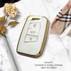 Luxurious Remote Key Case Cover For Volkswagen VW Magotan Passat B8 Golf Polo Tiguan For Skoda Superb For Seat Car