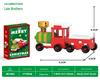Santa Claus Holiday Jigsaw Puzzle Building Blocks - Lego-Compatible Toy for Kids