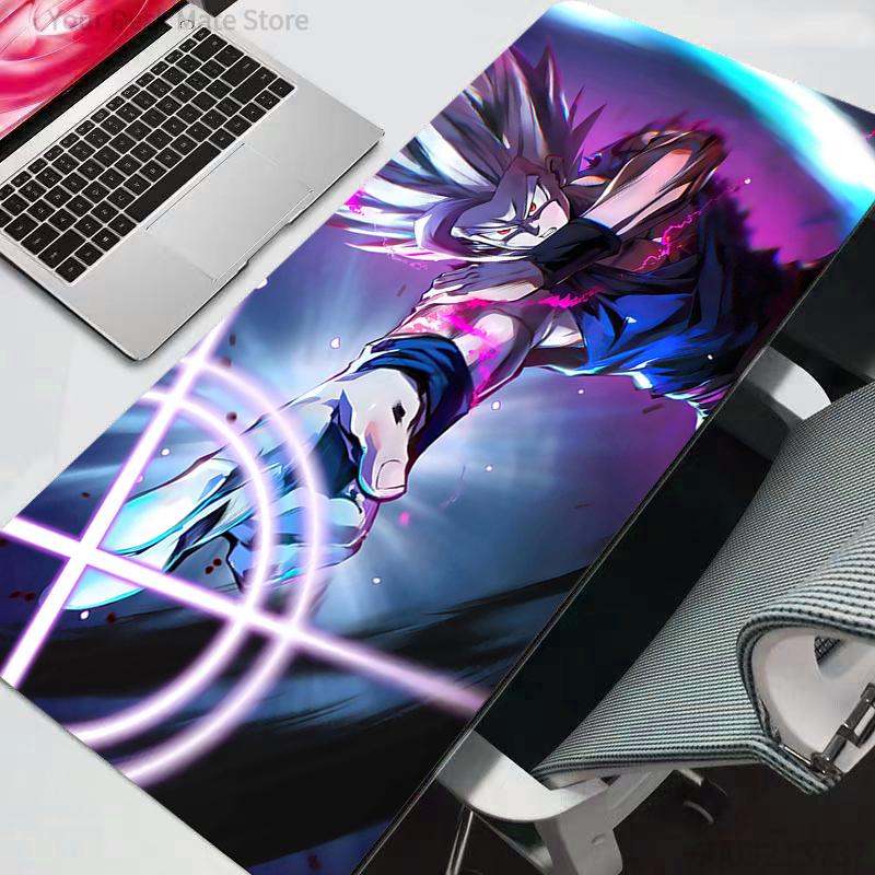 Big Mouse pad Dragon Ball DBZ professional eSports game players Speed Lock Edge Rubber Desk New Mousepad Keyboard Mat