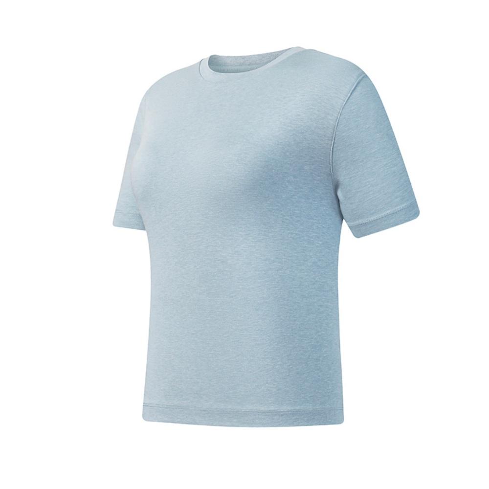 FILA Urban Explore Simple Basic Comfortable Spliced Casual Sports Outdoor Mountain Short Sleeve T-Shirt Women tops A11W628102FLB