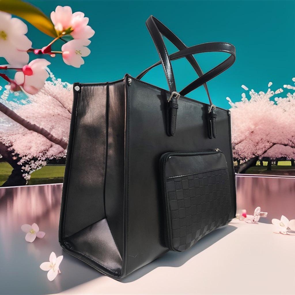 Trendy Large Capacity Insulated Handbag for Laptop & Lunch