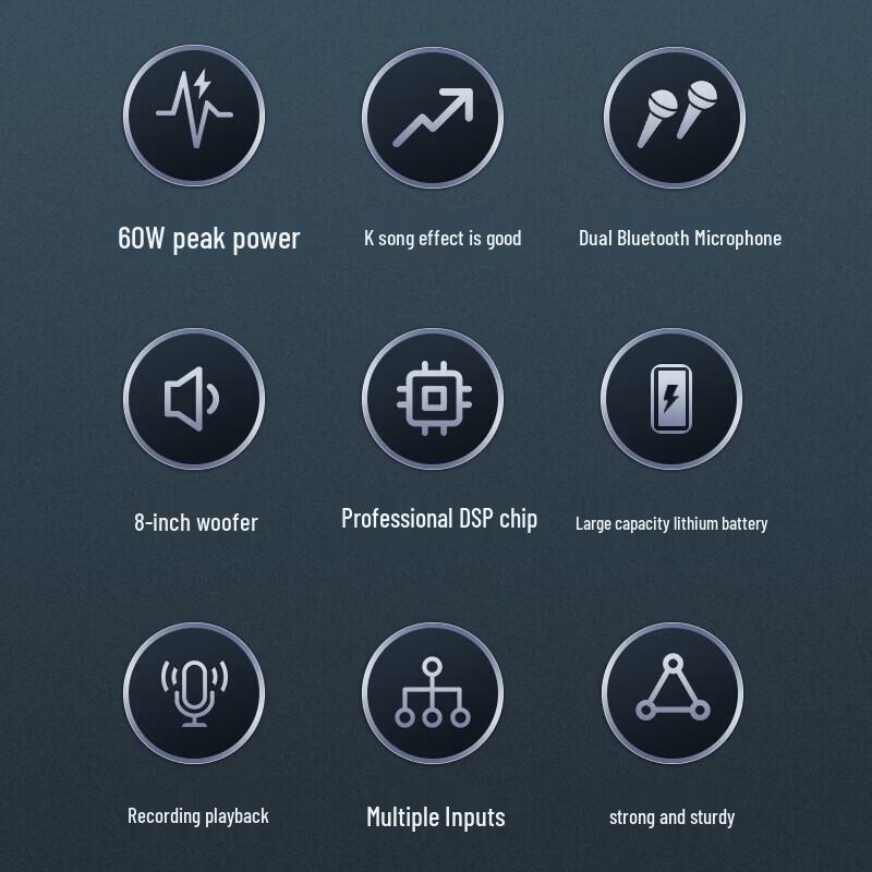 Edifier A3-8S 8-inch Portable Outdoor Bluetooth Speaker CN plug (adapter included)