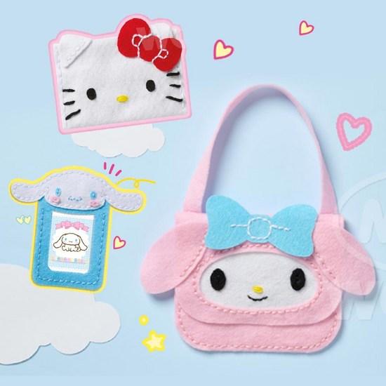 How to make a Sanrio Characters mini bag by sewing, a popular character in Korea