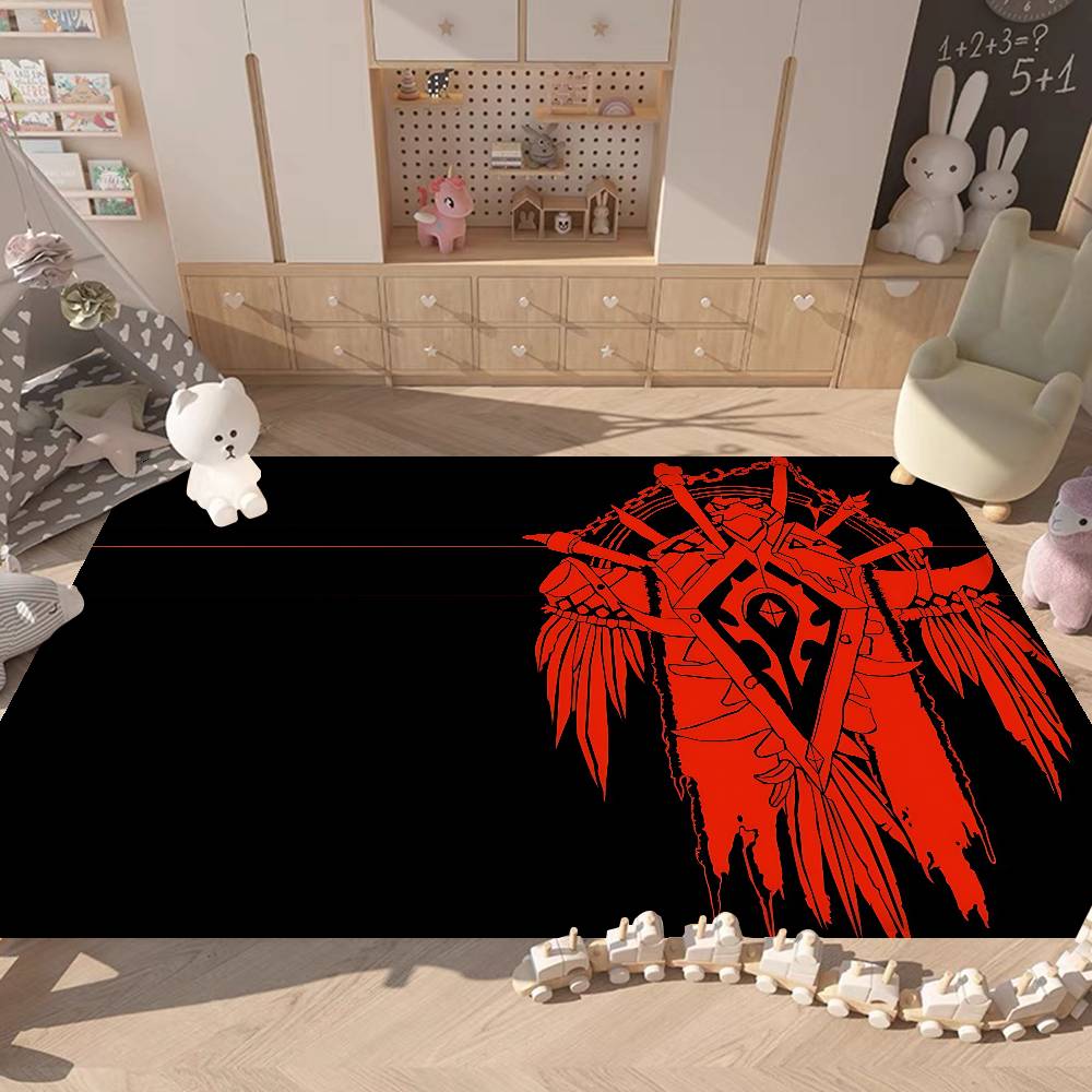 WOW Role Playing Game Room Mats Cheaper Anti-slip Modern Living Room Balcony Printed Household Carpets