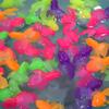 Plastic Goldfish Colorful Simulation Decoration Pet Fish Aquatic Products for Living Room Tabletop Fish Tank Decoration TMZ