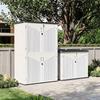 Outdoor HDPE Garden Storage Cabinet for Tools and Sundries