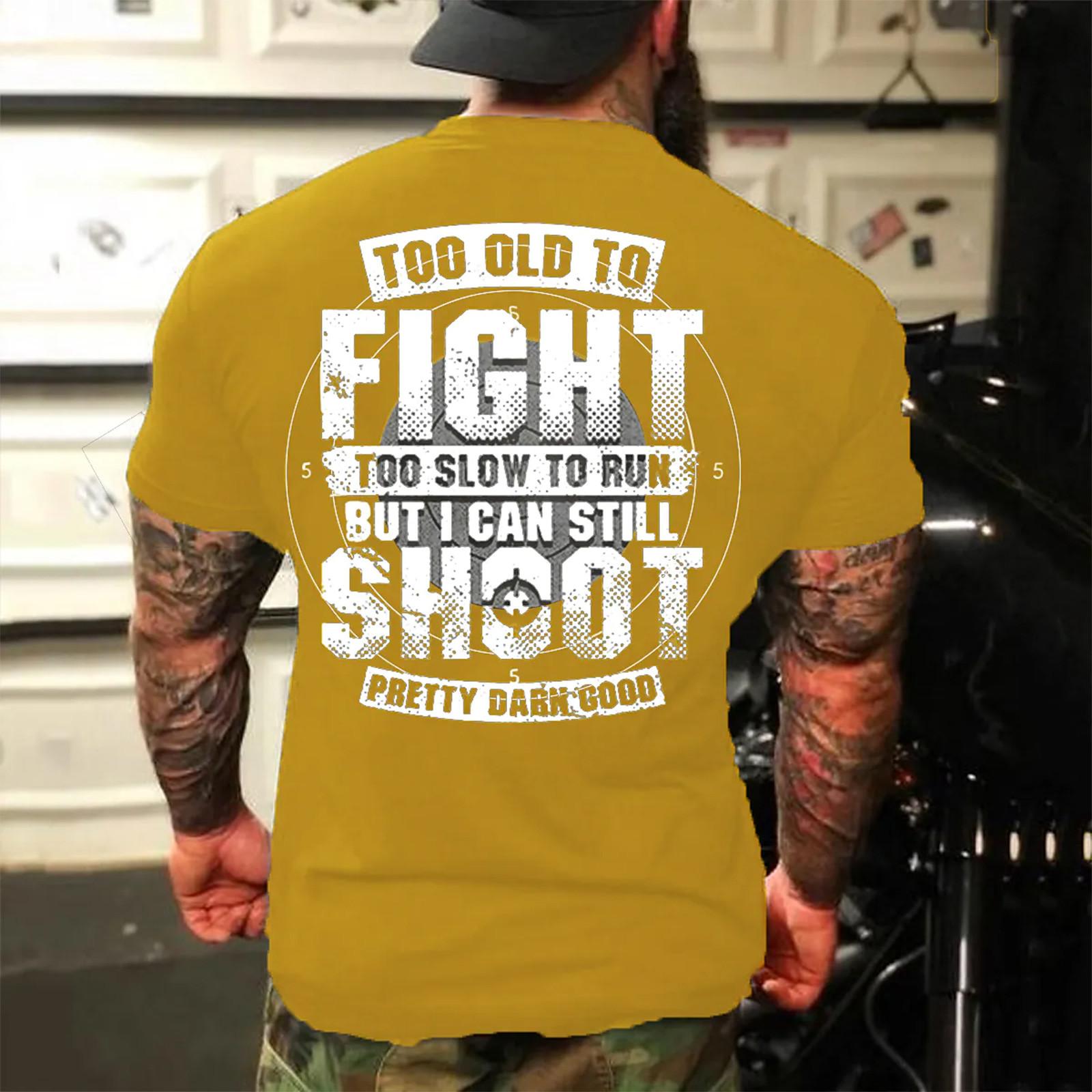 

Мужская футболка с графическим текстом и 3D-печатью, уличная повседневная одежда с коротким рукавом и принтом на пуговицах, базовая одежда XL жёлтый