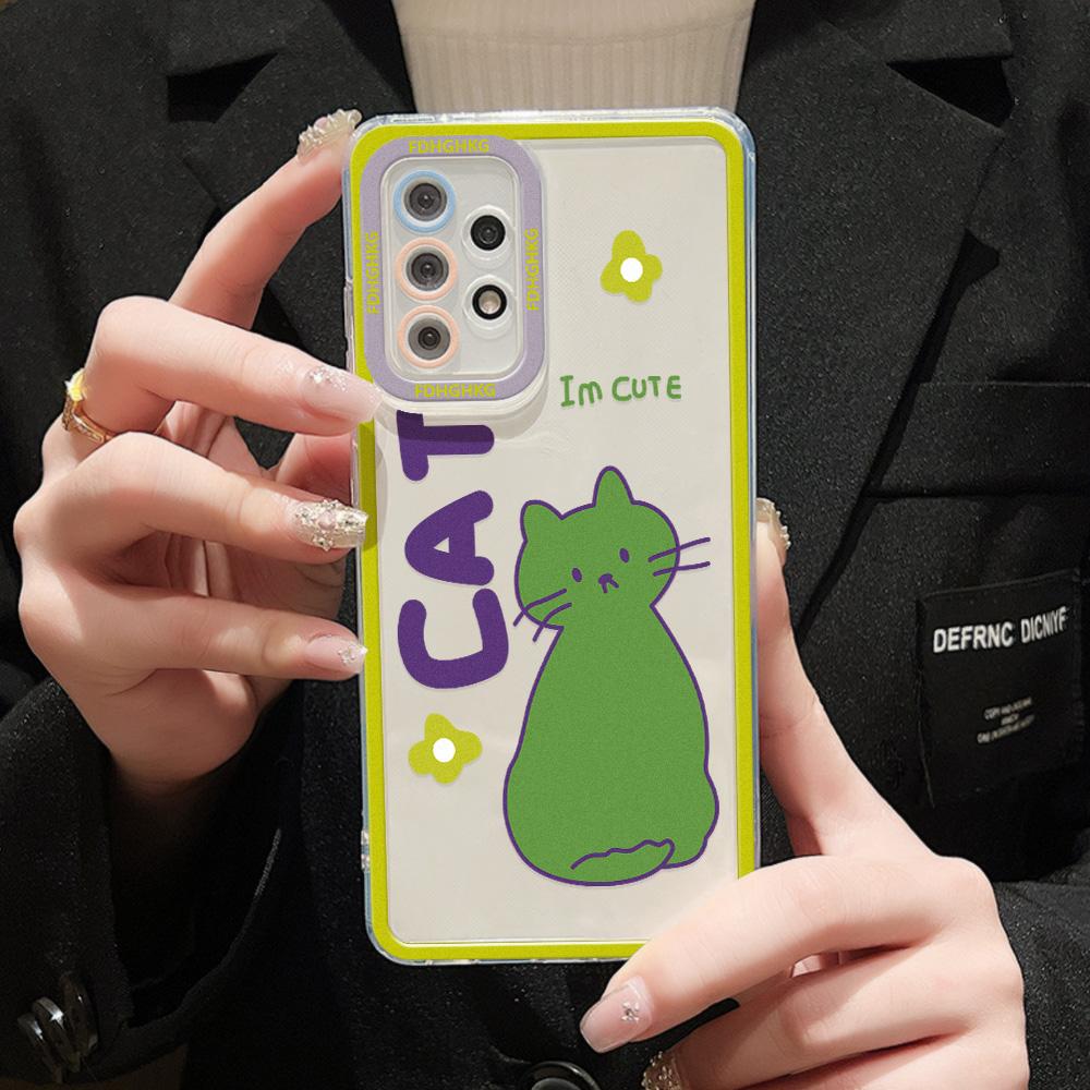 Handyhülle für Samsung Galaxy S24 Ultra Funda S23 Plus S22 S21 S20 FE A54 5G A53 A52 A35 A34 A33 A32 A14 A13 Silikonhülle Coque