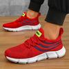 Men Casual Sports Shoes Breathable Lightweight Sneakers Anti-slip Flats Outdoor Running Walking Tenis Athletic Jogging Shoes