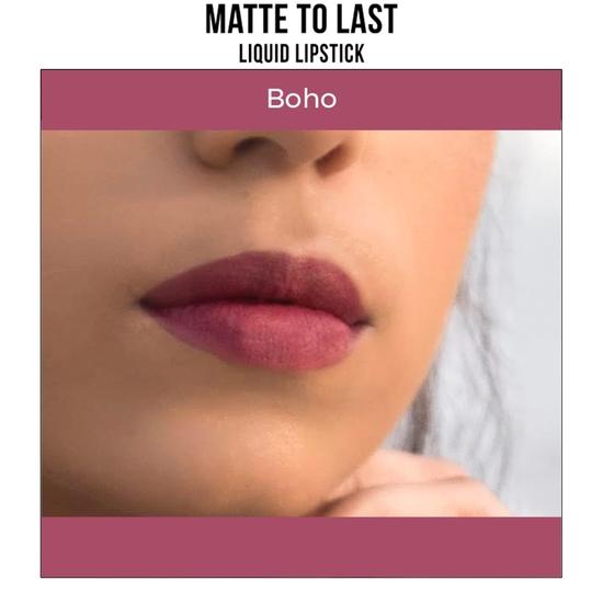 Nykaa Matte to Last Liquid Lipstick, Matte Finish, 5ml - 16 Boho