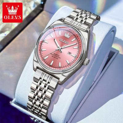 Brand Luxury Elegant Ladies Watch Fashion Quartz Watch for Woman Stainless Steel Waterproof Women's Watches
