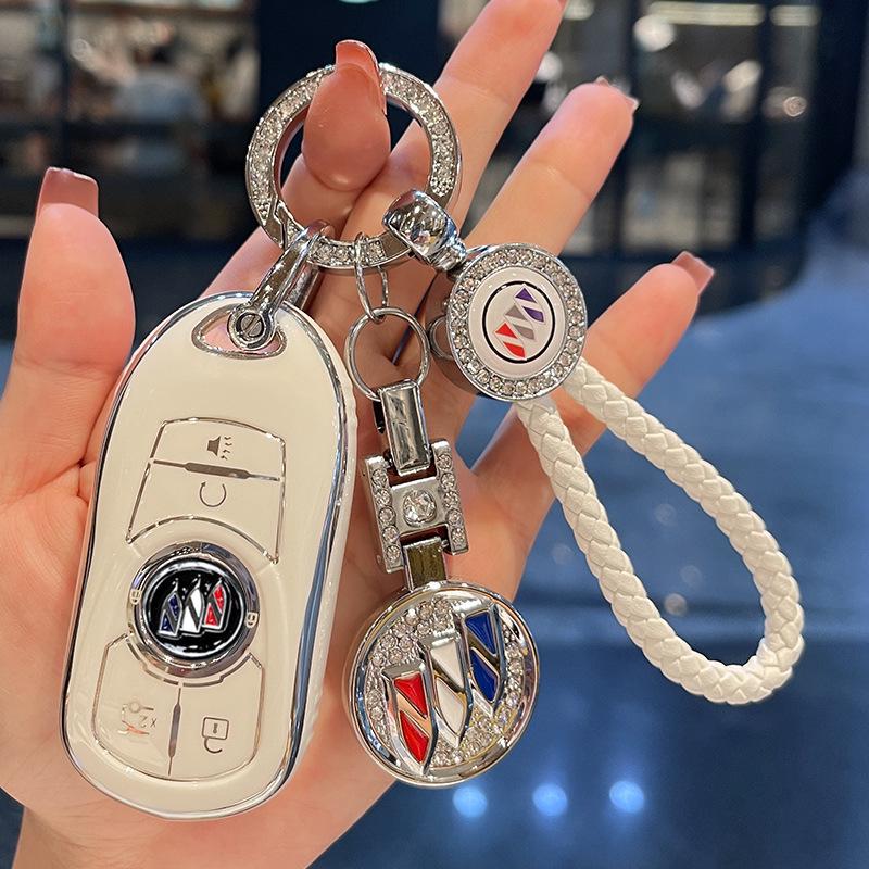 Women's Car Key Cover for Buick: Excelle, Regal, Verano, LaCrosse, Envision S