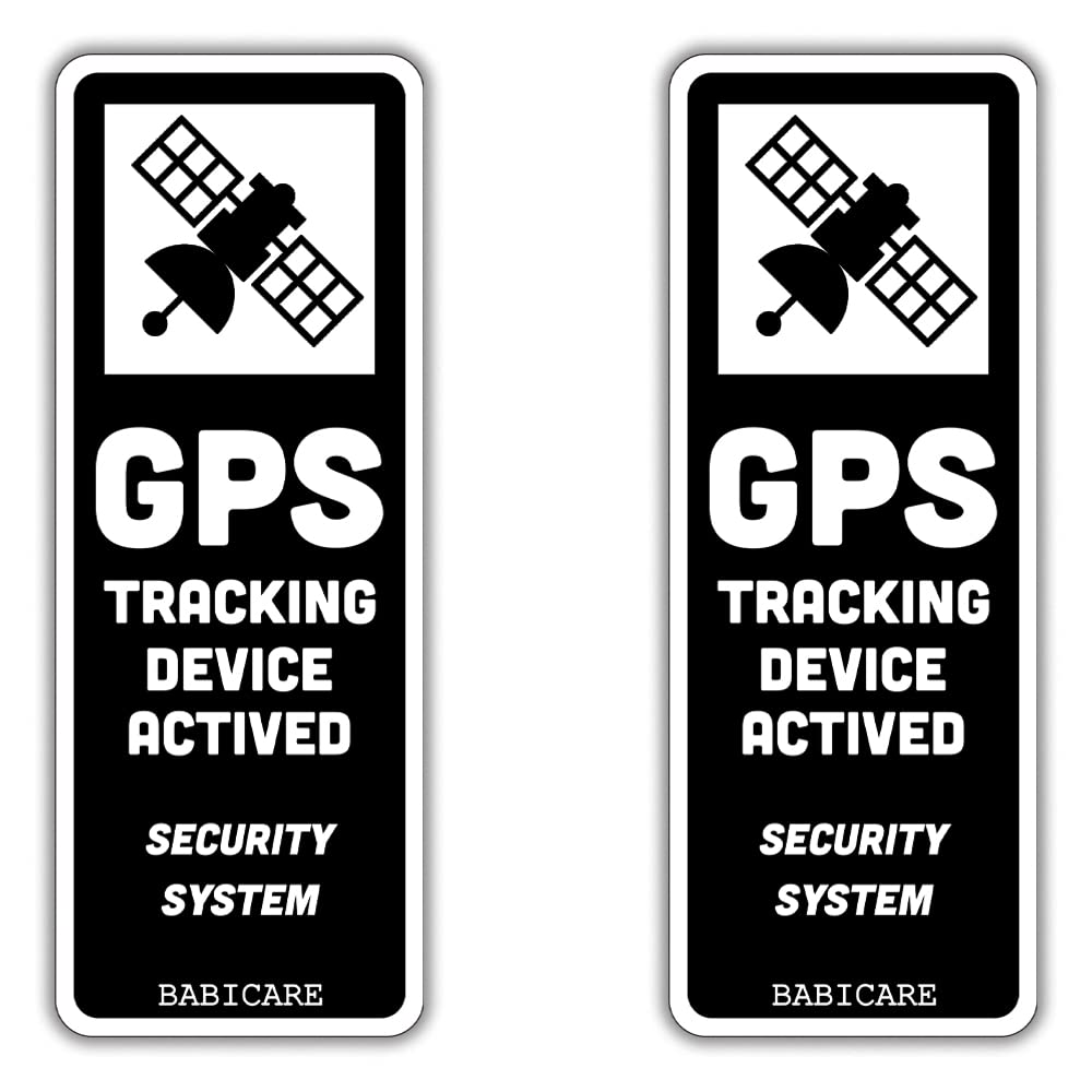 

[BABICARE] GPS TRACKING GPS Tracking Sticker 2 Sheets Heat Resistant/Water Vertical type чёрный