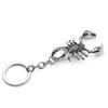 Retro Unisex Alloy Scorpion Pendant Keychain Bag Hanging Ornament Key Chain Ring