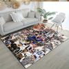 Juventus Customized Name Area Rug Suitable for Bedrooms Study room Dining Room Kitchen Antislip Carpet Anime Office Decor Spiritual Gift