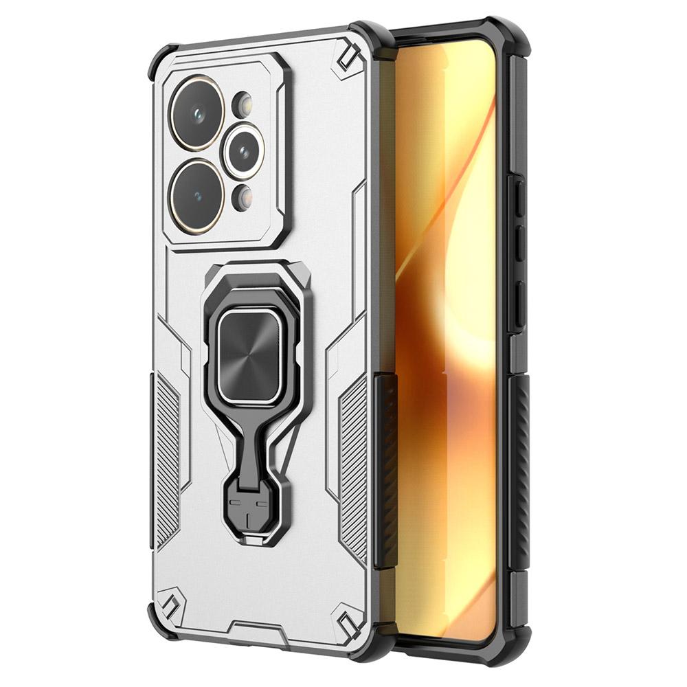 For Realme 15 Pro 5G Case Rotatable Ring Kickstand PC+TPU Shockproof Phone Cover