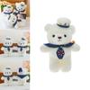 Orsacchiotto Peluche Carino Cartone Animato Vestito da Marinaio Giocattolo Compagno per Bambini per Giocare e Comfort