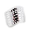 Silver Ring 'Jurassic' Silver - 15 Mm