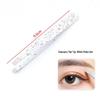 Stainless Steel Slanted Flat Head Eyebrow Tweezers for Multi-functional Hair Removal
