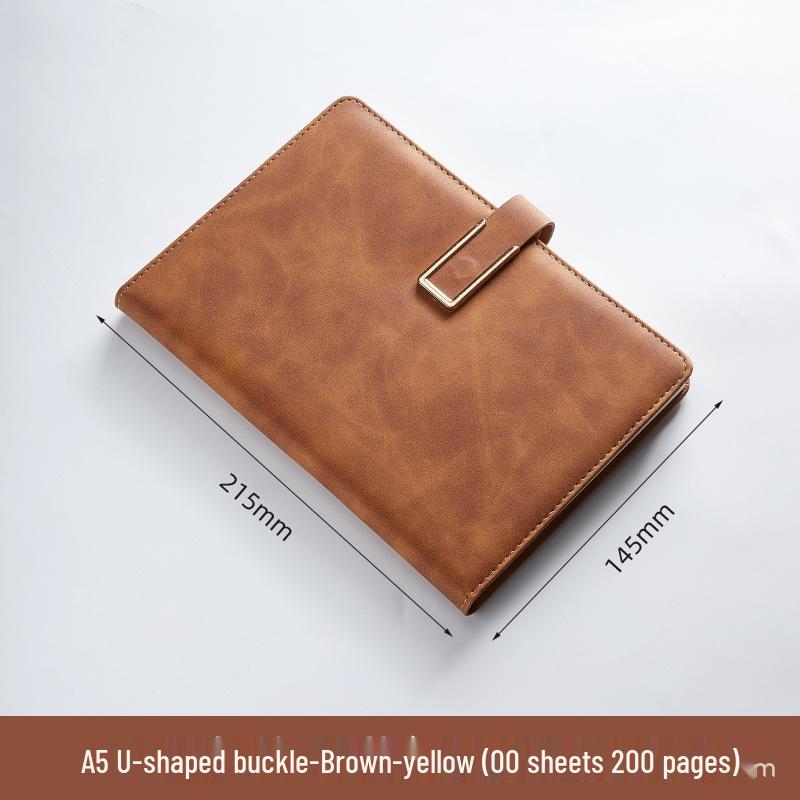 A5 Custom Logo Business Notebook Set - Premium Gift for Office Meetings