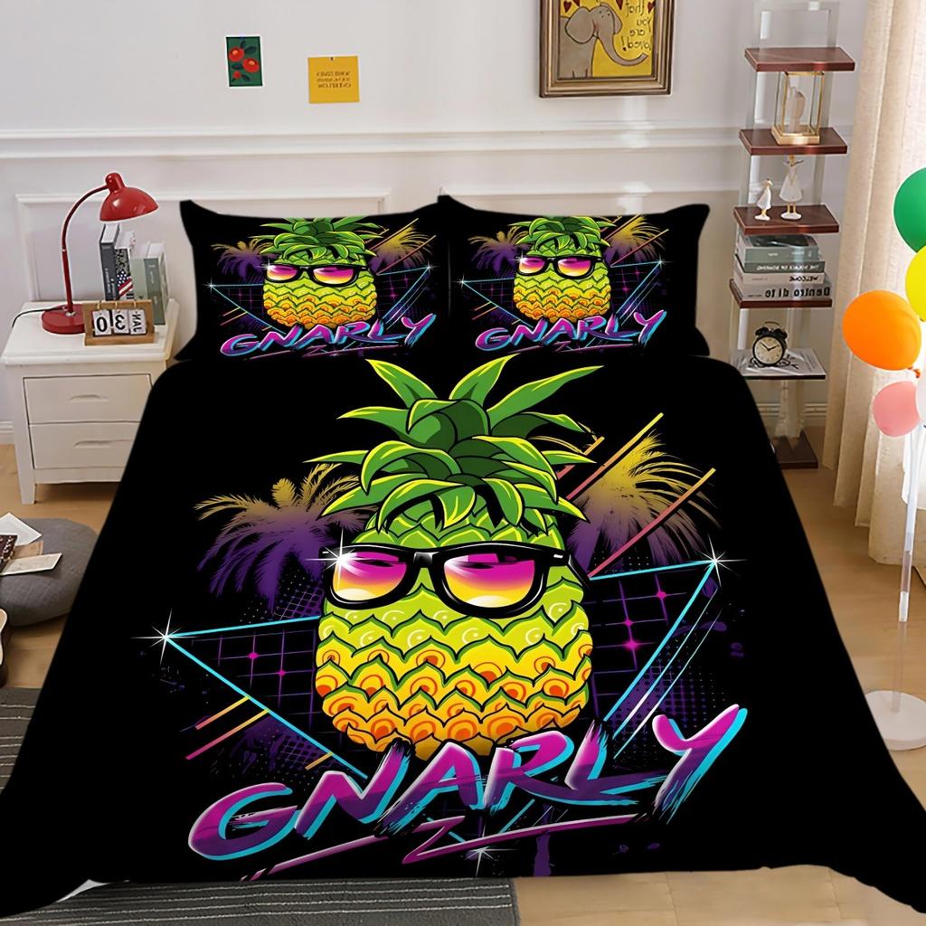 Home Bedspreads Cartoon Magic Cat Pillowcase Comforter Quilt Cover Set Bedding Sets