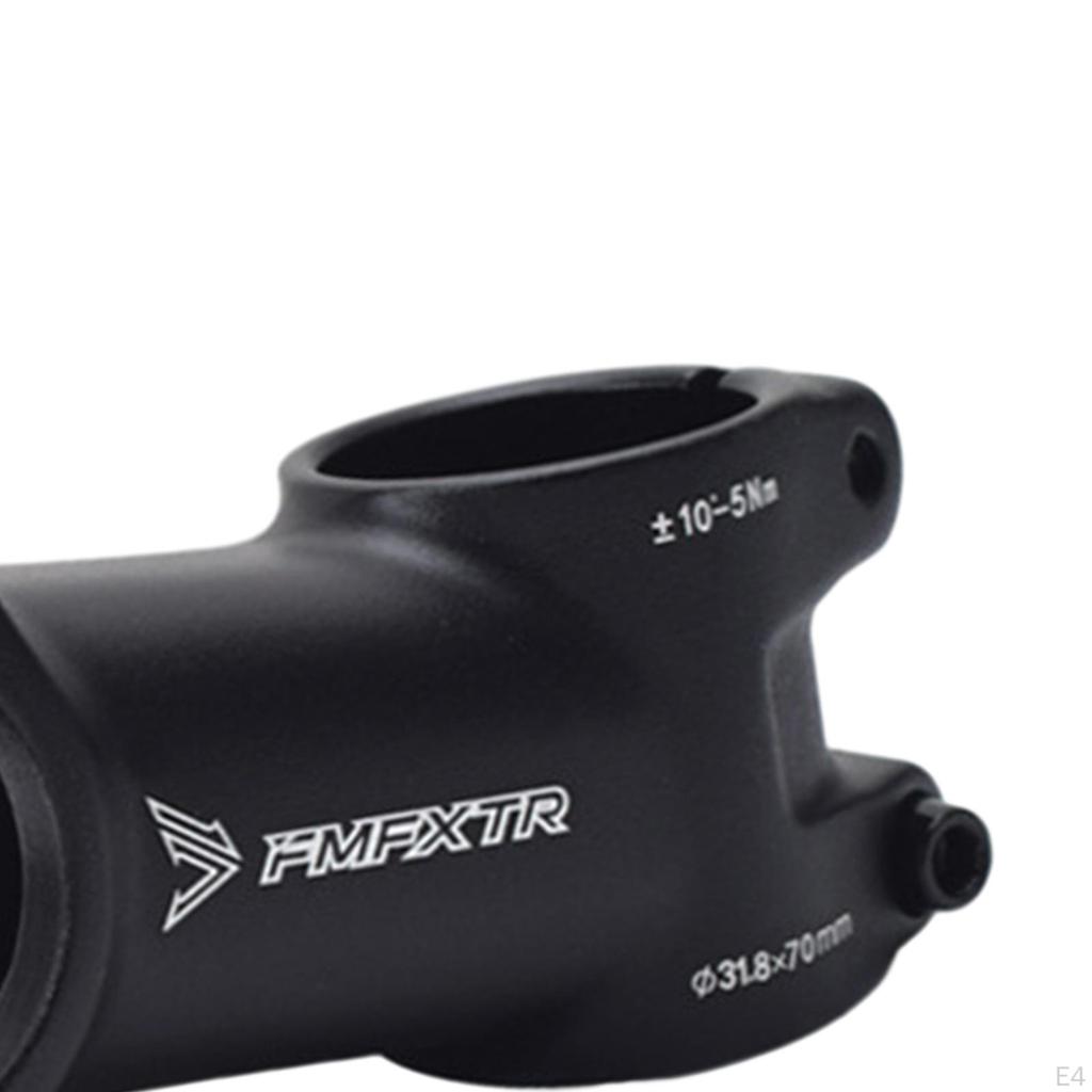 Bike Short Stem Bicycle Adjustable 28.6mm Riser 31.8mm Handlebar for Cycling,
