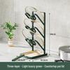 Drill-Free Countertop Pot Lid & Spatula Holder