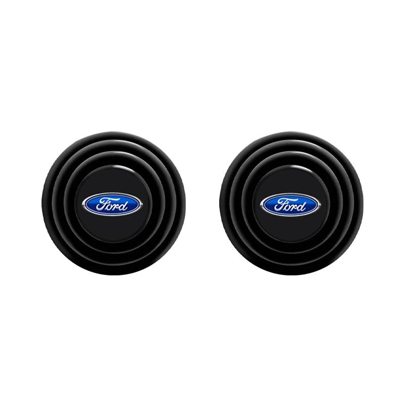 Car Sticker Hot For Ford Car Door Shock Absorber Cushion Shockproof Pad Car Accessories For Ford Fiesta MK7 Mondeo MK4 ST Focus