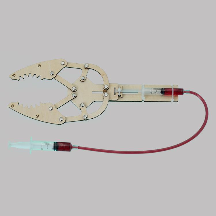 Hydraulic Manipulator Technology Small Making Handmade DIY Assembled Model Science Experiment Children's Educational Aware