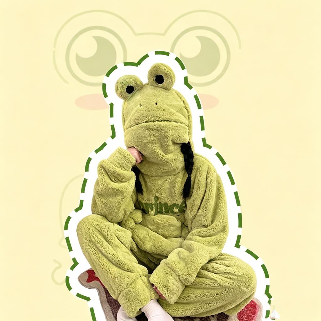 Erkek Kadın Giyimi İçin Yetişkin Komik Pijama
