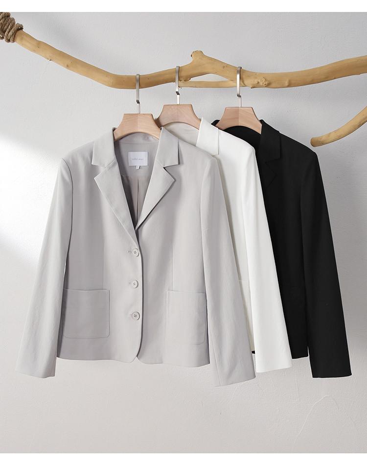 Minimalist Commuting Short Suit Jacket for Women