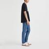 Levis Letter Logo Print Crew Neck Short Sleeve T-Shirt Men Tops Black 22495-0041